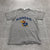 Gildan Gray Short Sleeve Crew Neck Graphic KU Jayhawks T-shirt Adult Size S