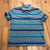 Tommy Hilfiger Multicolored Striped Short Sleeve Polo Shirt Men's Size M