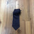 Vintage Polo By Ralph Lauren Navy Blue Geometric Hand Made 100% Silk Tie Men OS