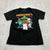 Mojang Black Short Sleeve Crew Neck Graphic Minecraft T-shirt Youth Size XL
