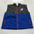 Champion Gray Blue Sleeveless Full-Zip Lined KU Jayhawks Vest Adult Size 2XL