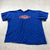 Savvy Blue Short Sleeve Crew Neck Graphic KU Jayhawks T-shirt Adult Size XL