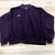 Vintage Columbia Purple Logo 1/4 Button Up Fleece Pullover Sweater Size XL USA