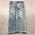 Weatherproof Vintage Blue Straight Mid-Rise Stretch Denim Jeans Womens Size 38