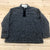 Orvis Classic Gray Heatherd 1/4 Zip Long Sleeve Pullover Sweatshirt Mens Size L