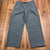 Vintage Pendleton Grey Flat Front Pockets Side Button Dress Pants Womens Size 16