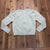 & Merci Cable Knit Beige Long Sleeve Round Neck Sweater Women Size Large