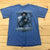 Gildan Blue King George Straight Country Music Short Sleeve T-Shirt Mens Size M
