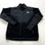 The North Face Black Fleece Embroidered Logo Mock Neck Jacket Adult Size L
