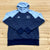 Adidas Blue Soccer Team Sporting KC Pullover Hoodie Sweatshirt Adult Size M