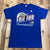 Hanes Blue 2022 NCAA Final Four Kansas Jayhawks Graphic T-Shirt Adult Size M