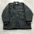 Vintage Carhartt Gray Long Sleeve Full-Zip Patch Pocket Canvas Coat Adult Size M