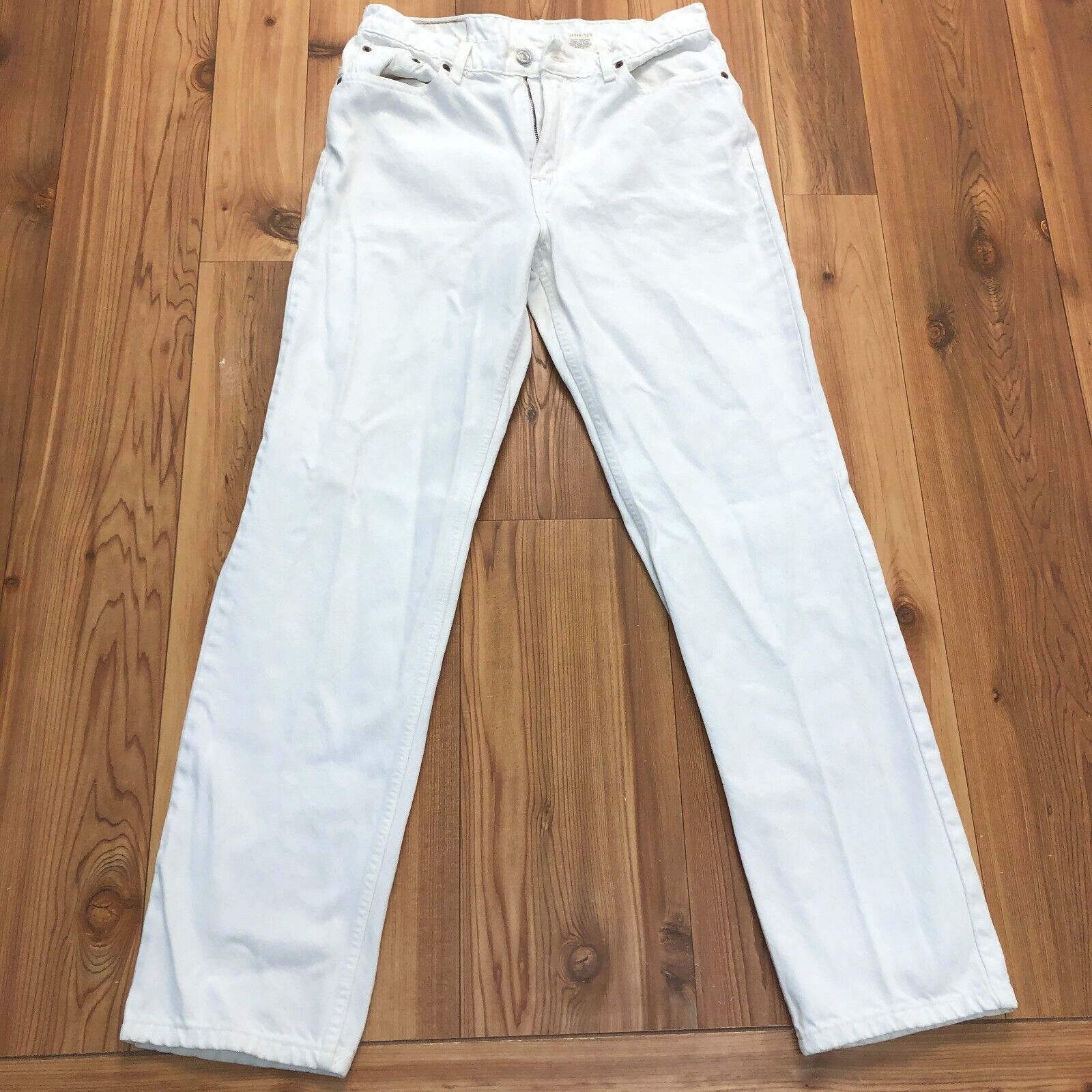 Levi's Strauss & Co. 512 White Skinny Slim Fit Straight Leg Jeans Women's 12