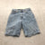 Vintage Levis 550 Blue Straight Leg Flat Front Denim Jean Shorts Adult Size 29