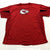 Majestic Red Graphic Kansas City Chiefs Loose Polyester T-shirt Adult Size 4XL