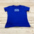 Nike Blue Short Sleeve Believe in Blue University Kentucky T-Shirt Women Size XL