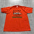 Vintage Jerzees Orange Short Sleeve Halloween Cafeteria T-shirt Adult Size XL