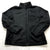Reebok Black Embroidered Logo Lined Mock Neck basic Jacket Adult Size XL