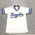 Vintage MLB White Short Sleeve Graphic KC Royals Baseball Jersey Adult Size S