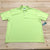 New Pro Tour Green Crew Neck Short Sleeve 1/4 Button Polo Shirt Mens Size 3XL T