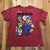 Super Mario Red Mario Carts Cotton Short Sleeve T-Shirt Youth Size S