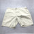 Polo Ralph Lauren White Straight Leg High-Rise Flat Front Shorts Adult Size 42