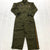 Aeromax Get Real Gear Green U.S Air Force Top Gun Costume Youth Size 8-10