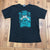 Hanes Black Electric Magic Ft Led Zeppelin Tour Graphic T-Shirt Adult Size M