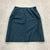 Vintage Pendleton Navy Lined Straight & Pencil Wool Skirt Womens Size 16 USA