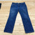 Levi 505 Blue Stretch Straight Leg 28.5" Inseam Denim Jeans Women Size 14 S/C