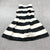 GAP Black White Striped Sleeveless A-Line Bottom Skeeter Dress Womens Size 4