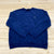 Vintage Polo Ralph Lauren Navy Blue Pullover Crew Neck Sweatshirt Mens Size L