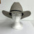Shepler By Bailey Gray Cowboy Hat 100% Wool Western Band Strap Mens Size Medium