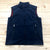 Brooks Brothers Blue Full Zip Sleeveless Lined Pockets Vest Mens Size Medium
