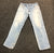 Vintage Carhartt Blue Denim Flame Retardant FR Distressed Work Jeans Men 36 x 36