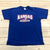 Jerzees Blue Kansas Jayhawks 1865 Athletics Short Sleeve T-Shirt Adult Size L