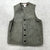 Vintage FILSON Charcoal Mackinaw Cruiser Vest 100% Wool Mens Size 40 Style 20