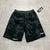 Fila Gray Tye-Dye Elastic Waist Stretch Fabric Active Wear Shorts Adult Size S