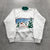 Vintage Gopher Sport Gray Graphic Holiday Landscape Sweatshirt Adult Size XL