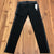 New XOXO Black 50 Shades Of Pink Two Pocket Back Zipper Pants Women Size Medium