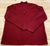 Eddie Bauer Red Knit Quarter Zip Mock Neck Pullover Sweater Mens Size 2XL