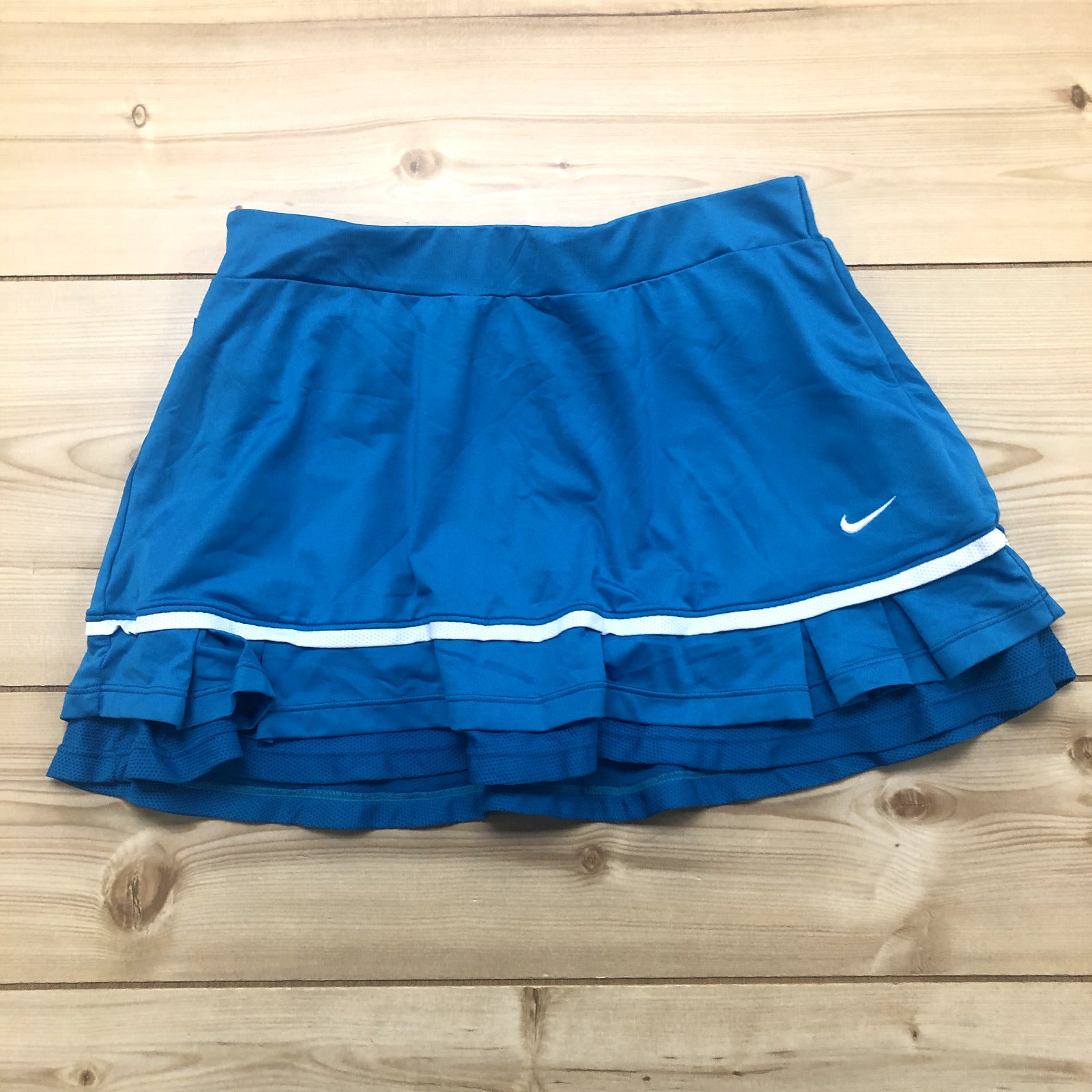 Nike Turquoise Dri - Fit Stretch Tennis Gym Activewear Short Skort Womens Size S