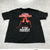 Black Short Sleeve Crew Neck Graphic Dark Horizon Tour T-shirt Adult Size XL