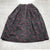 Vintage Laura Ashley Red Paisley Lined A-Lined Long Skirt Womens Size 10