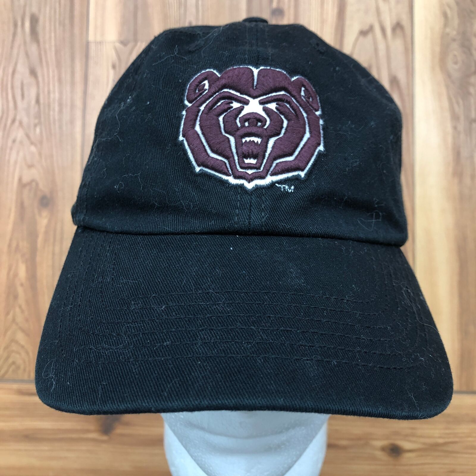 '47 Brand Black Missouri State Bears 'Bear Logo' Hat Adult Size M