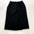 Vintage Ralph Lauren Black Pleated Regular Wrap Skirt Women's Size 12 USA Made