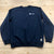Carhartt Blue Falcon Wealth Advisor Pullover Long Sleeve Sweatshirt Adult Size M