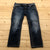 Miss Me Blue Denim Flat Front Bootcut Easy Crop Zip Up Jeans Women Size 30W