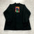 Vintage Hearts Designs Black Long Sleeve Halloween Sweatshirt Adult Size S