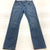 Carhartt Blue Denim Flat Front Chino Straight Regular Jeans Adult Size 36X34